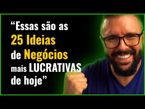 25 IDEIAS de NEGÓCIOS LUCRATIVOS para COMEÇAR AGORA Da Sua Casa